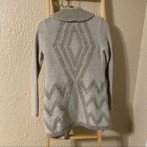 Anthropologie Fuzzy Cardigan Wool Medium